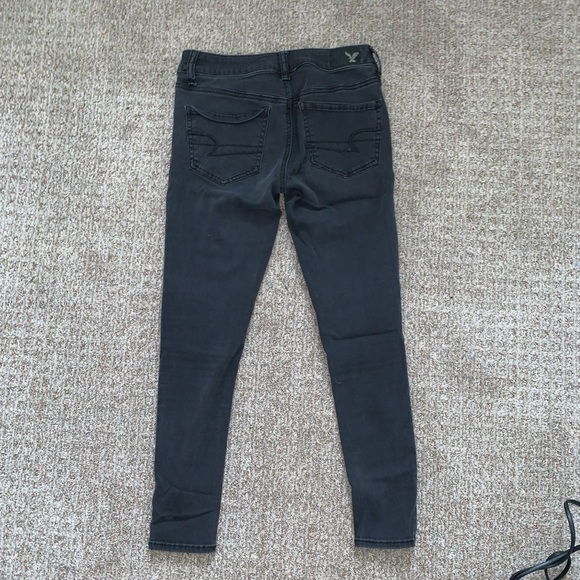 Black American Eagle Skinny Jeans - Picture 4 of 4